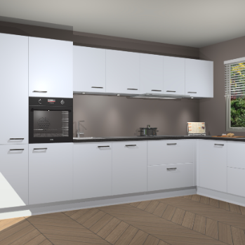 Sneeuwwitte keuken Petten 95360