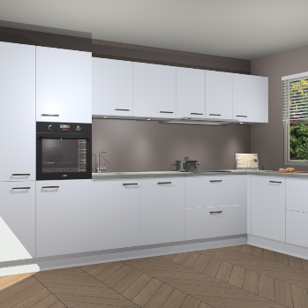 Sneeuwwitte keuken Petten 95354