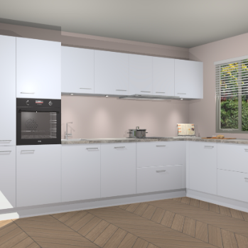 Sneeuwwitte keuken Petten 95363