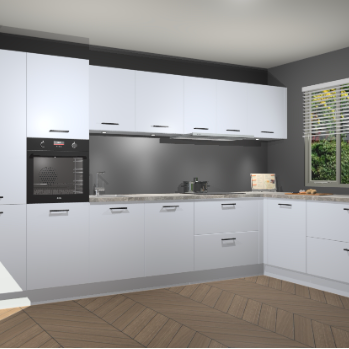 Sneeuwwitte keuken Petten 95365