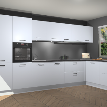 Sneeuwwitte keuken Petten 95377