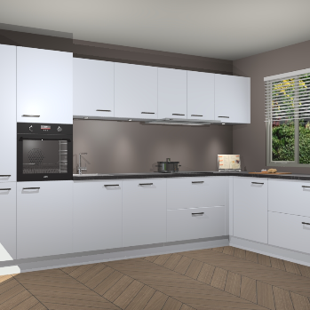 Sneeuwwitte keuken Petten 95378