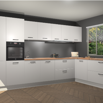 Zijdegrijze keuken Petten 94291