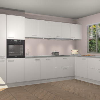 Zijdegrijze keuken Petten 95398