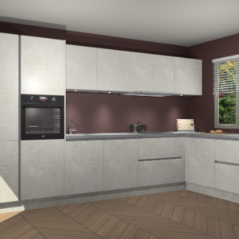 Beton Opal greeploze keuken Petten 95881