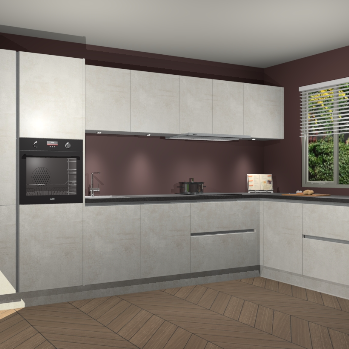 Beton Opal greeploze keuken Petten 95887