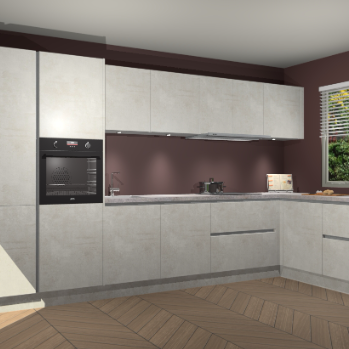 Beton Opal greeploze keuken Petten 95899