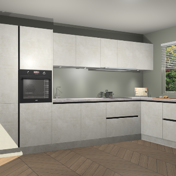 Beton Opal greeploze keuken Petten 95902