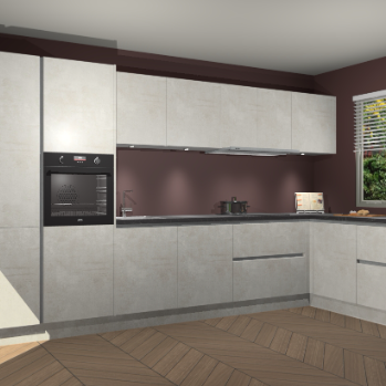 Beton Opal greeploze keuken Petten 95905