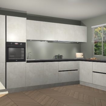 Beton Opal greeploze keuken Petten 95908