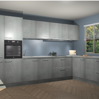 Beton Parelgrijs keuken Petten 95909