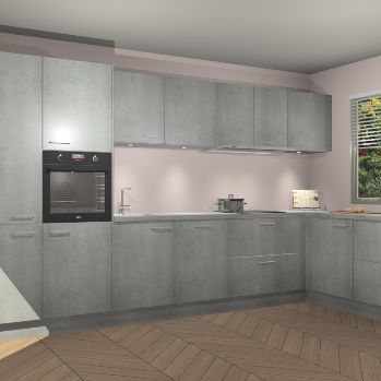 Beton Parelgrijs keuken Petten 95910