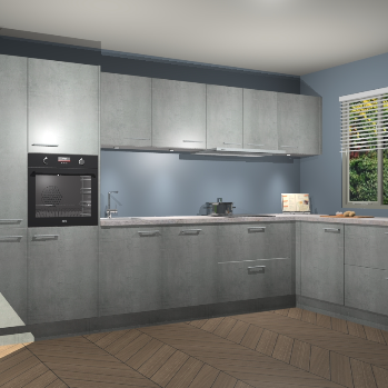 Beton Parelgrijs keuken Petten 95929