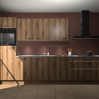 Goud Eiken keuken Asmara 95519