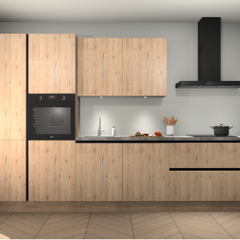 Madera Natuur greeploze keuken Selfoss 94744