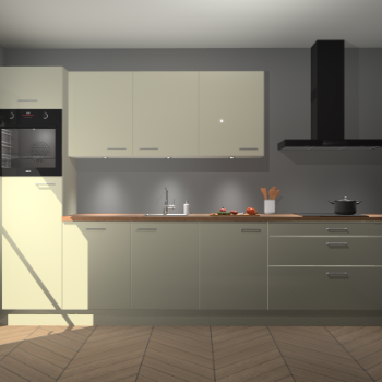 Magnolia hoogglans keuken Asmara 96709