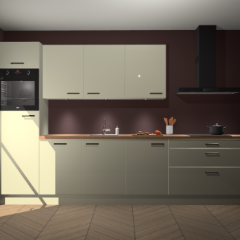 Magnolia hoogglans keuken Asmara 96711