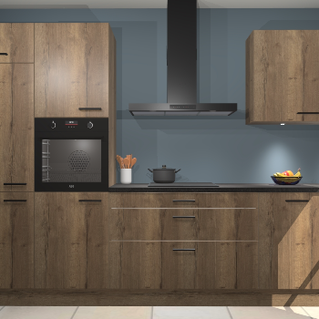 Chocolade eiken keuken Athene 66506