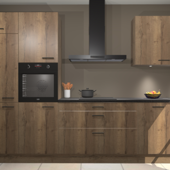 Chocolade eiken keuken Athene 66507