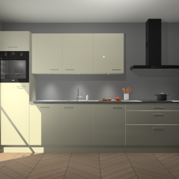 Magnolia hoogglans keuken Asmara 96715