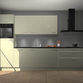 Magnolia hoogglans keuken Asmara 96731