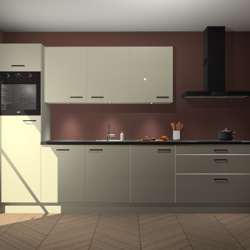 Magnolia hoogglans keuken Asmara 96734