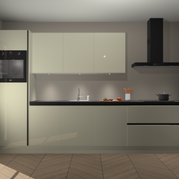 Magnolia hoogglans greeploze keuken Asmara 96735