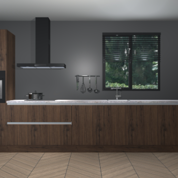 Noten greeploze keuken Quito 35307