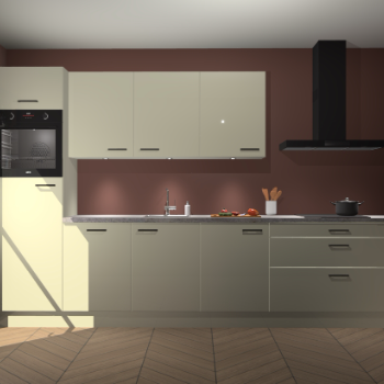 Magnolia hoogglans keuken Asmara 96807