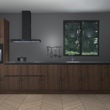 Noten greeploze keuken Quito 35316