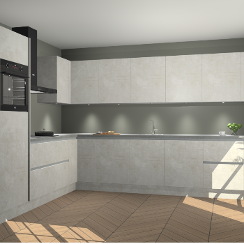 Beton Opal greeploze keuken Debar 78015