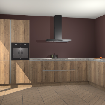 Chocolade Eiken greeploze keuken Napels 49316