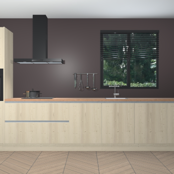 Vuren greeploze keuken Quito 95083