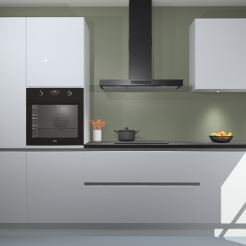 Sneeuwwitte hoogglans greeploze keuken Athene 66714