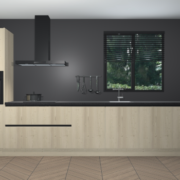 Vuren greeploze keuken Quito 95228