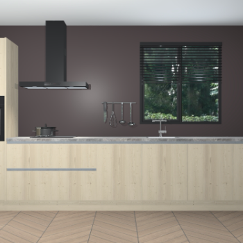 Vuren greeploze keuken Quito 95250