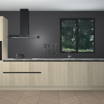 Vuren greeploze keuken Quito 95253