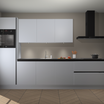 Sneeuwwitte greeploze keuken Asmara 96850