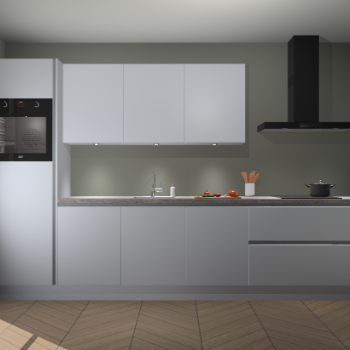 Sneeuwwitte greeploze keuken Asmara 96871