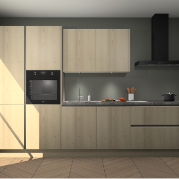 Vuren greeploze keuken Selfoss 95511