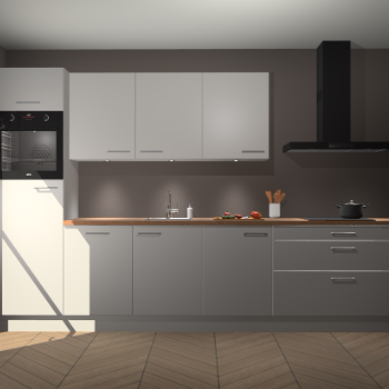 Zijdegrijze keuken Asmara 97244