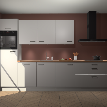 Zijdegrijze keuken Asmara 97248