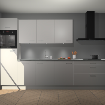 Zijdegrijze keuken Asmara 97282