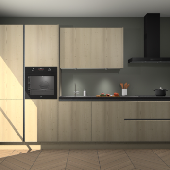 Vuren greeploze keuken Selfoss 95543