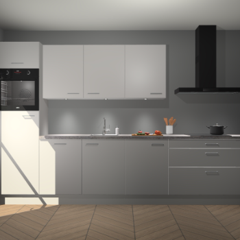 Zijdegrijze keuken Asmara 97308