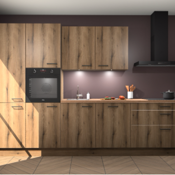 Goud Eiken keuken Selfoss 95648