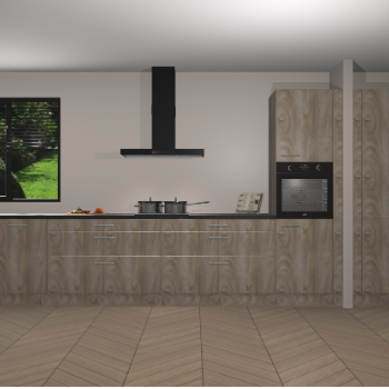 Cantaro Eiken keuken Angola 97403