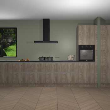 Cantaro Eiken greeploze keuken Angola 97405