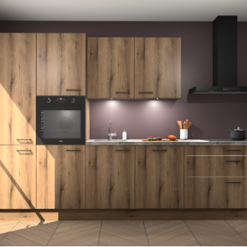 Goud Eiken keuken Selfoss 95686