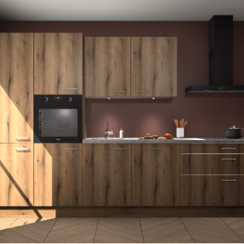 Goud Eiken keuken Selfoss 95722